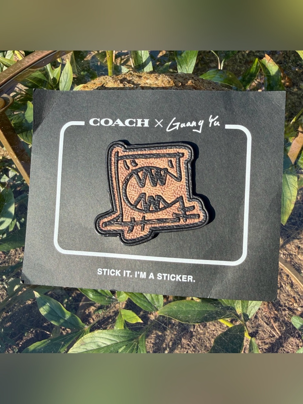 NWOT Coach Rexy By Guang Yu Sticker 75572